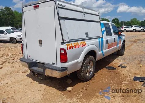 2016 Ford F-250 Xlt из США, поврежденный, VIN 1FT7W2A69GEC16213